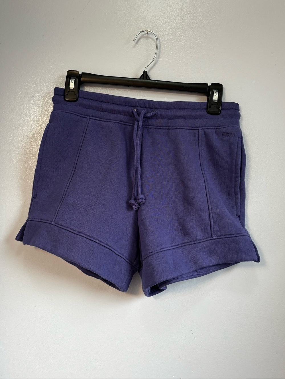 DSG Classic Fleece Shorts in Indigo Blue  Sz XS. NWT